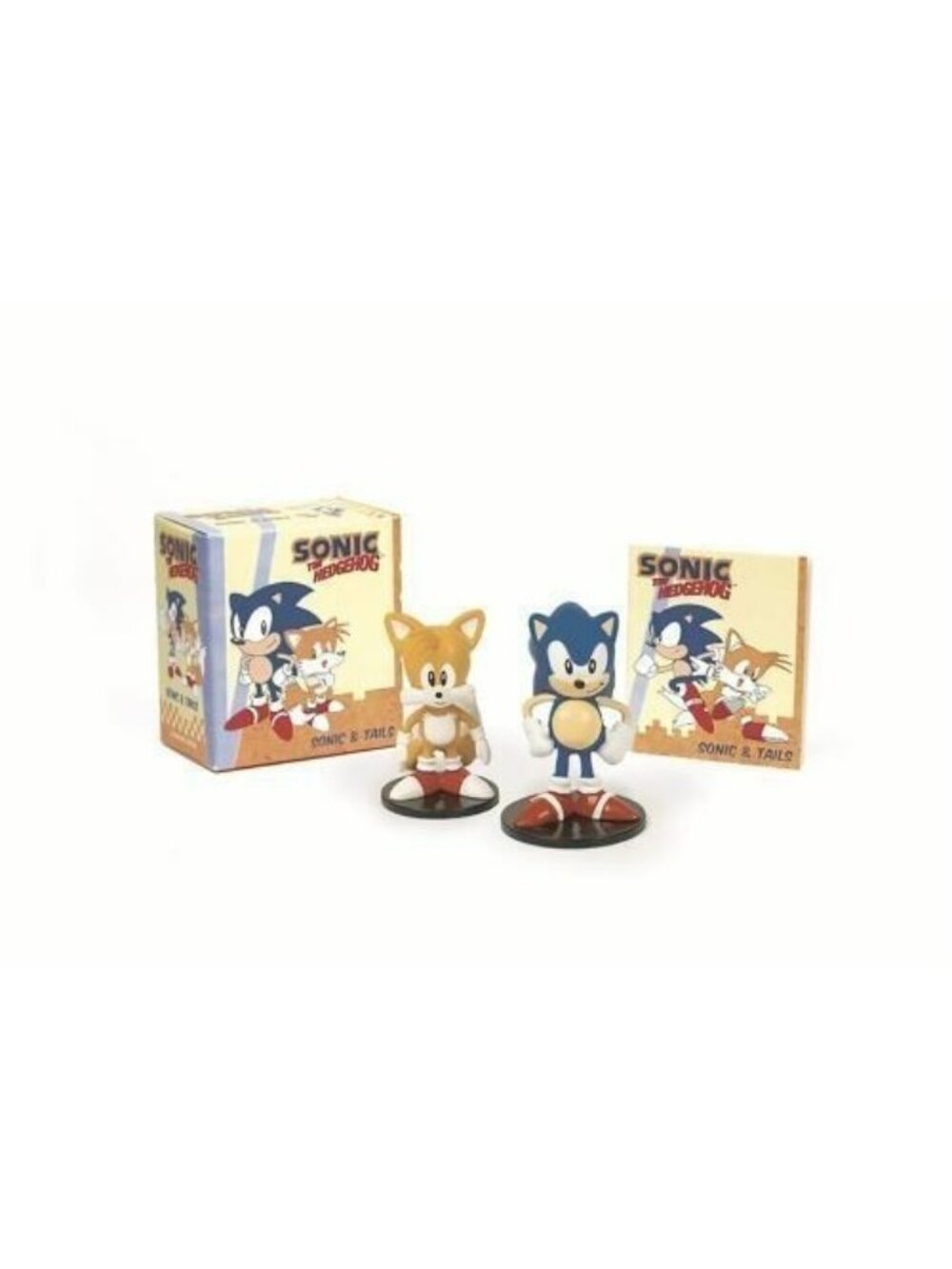 Sonic The Hedgehog Collectible Figures Tails Running Press Mini Book New 2008